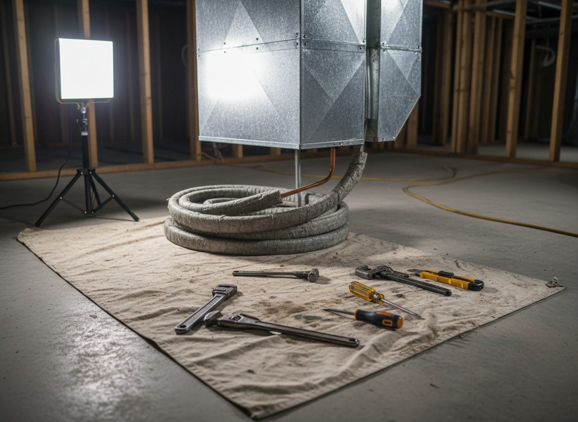 Heating Repair being carried out at Wolf River Heating and Air in Collierville