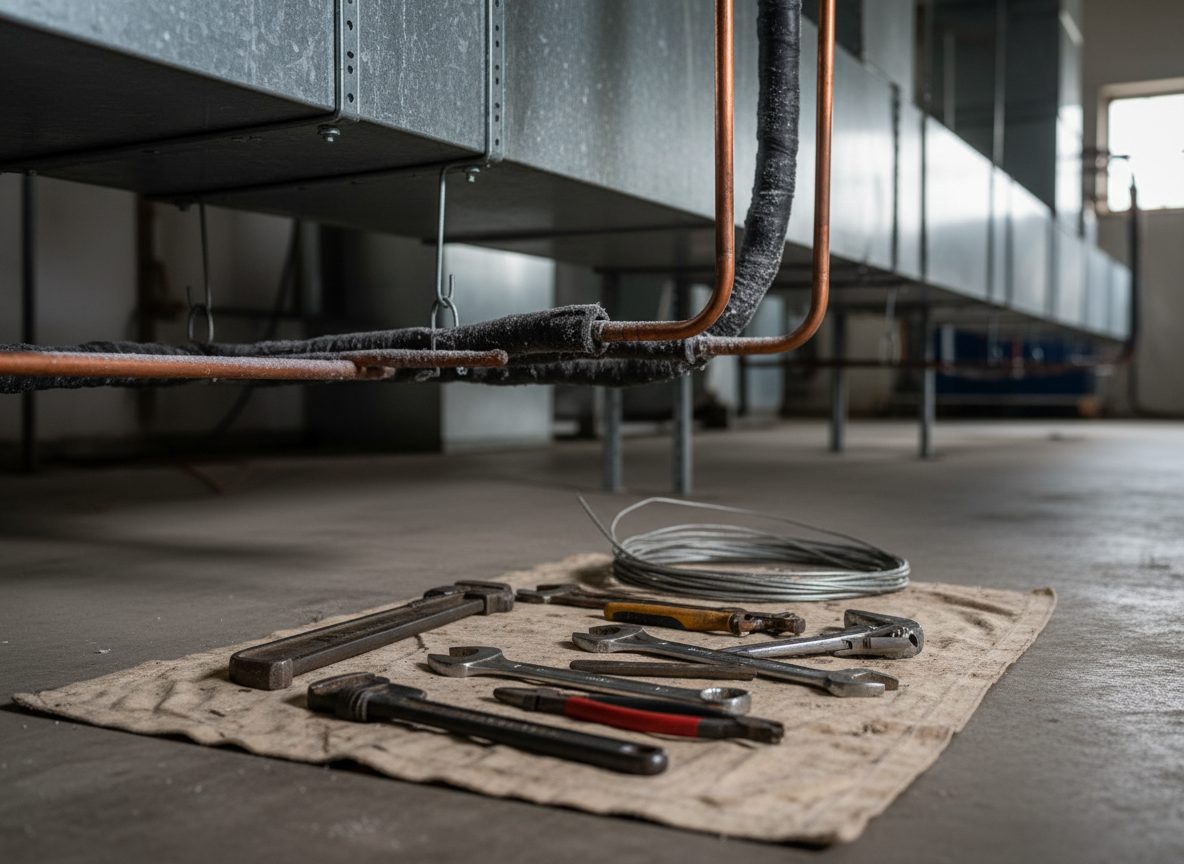 Cooling Repair being carried out at Wolf River Heating and Air in Collierville