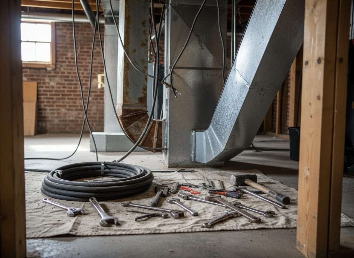 System Replacement being carried out at Wolf River Heating and Air in Collierville